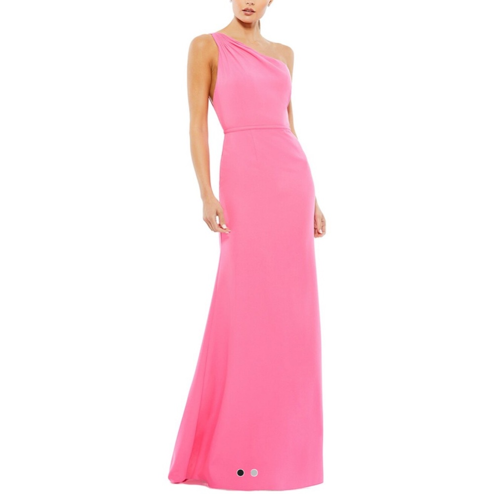 Mac Duggal formal pink gown